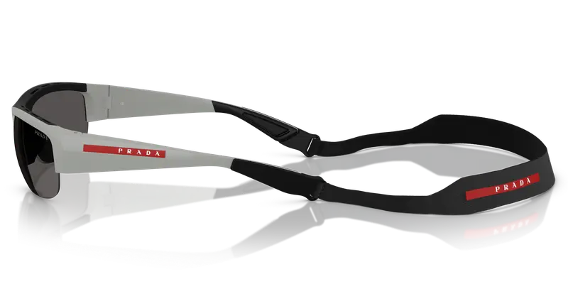 Prada Linea Rossa Occhiali da sole Uomo Grigio 845010 miniatura 3