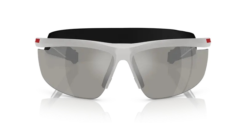 Prada Linea Rossa Occhiali da sole Uomo Grigio 845003 miniatura 2