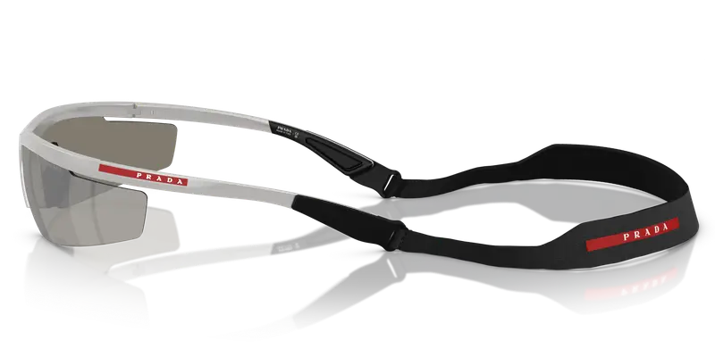 Prada Linea Rossa Occhiali da sole Uomo Grigio 845003 miniatura 3