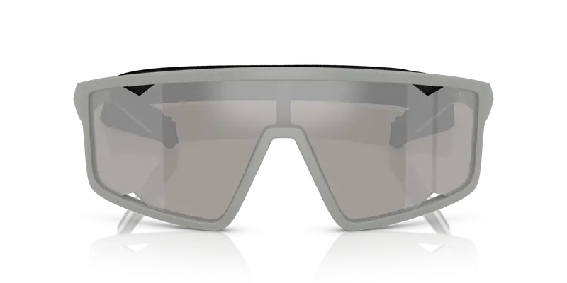 Prada Linea Rossa Occhiali da sole Uomo Grigio 844977 miniatura 2