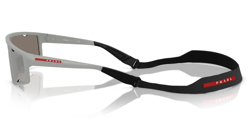 Prada Linea Rossa Occhiali da sole Uomo Grigio 844977 miniatura 3