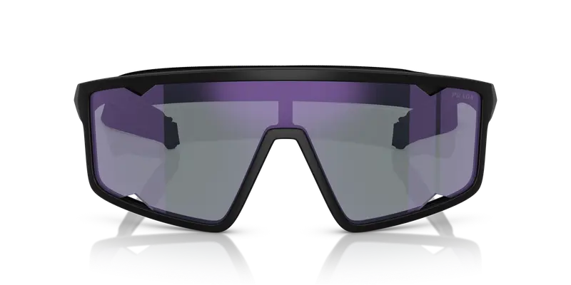 Prada Linea Rossa Occhiali da sole Uomo Blu 844976 miniatura 2