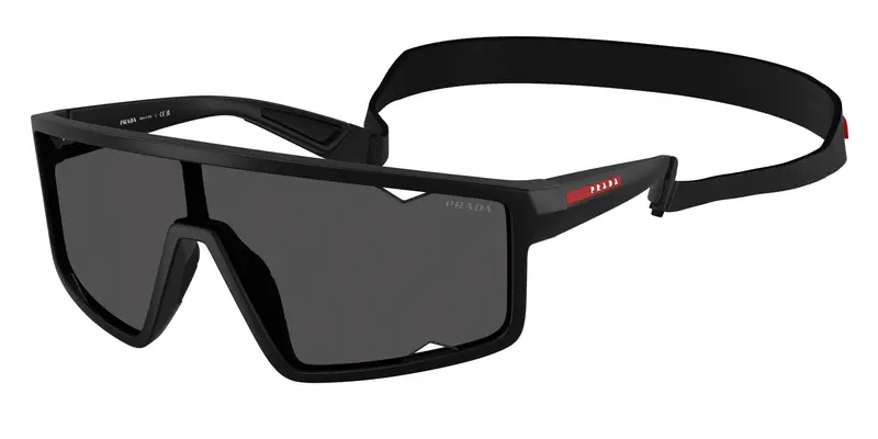 Prada Linea Rossa Occhiali da sole Uomo Nero 844975