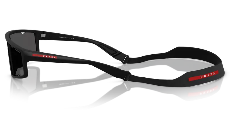 Prada Linea Rossa Occhiali da sole Uomo Grigio 844975 miniatura 3