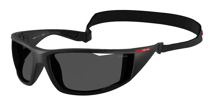 Prada Linea Rossa Occhiali da sole Uomo Nero 845018