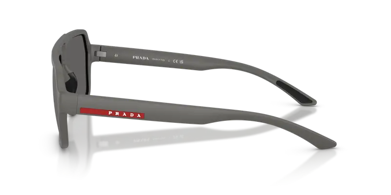 Prada Linea Rossa Occhiali da sole Uomo Grigio 847628 miniatura 3