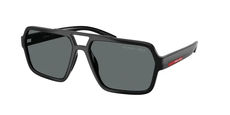 Prada Linea Rossa Occhiali da sole Uomo Nero 847625