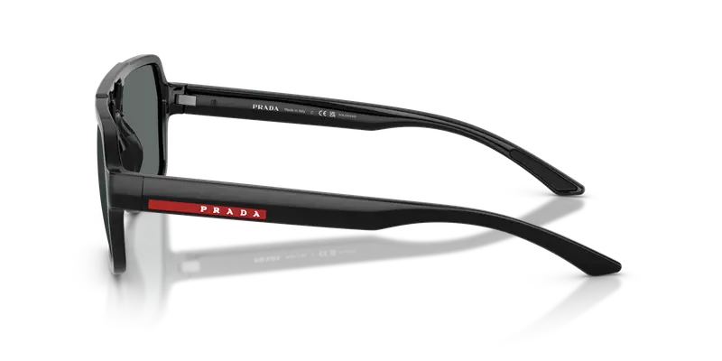 Prada Linea Rossa Occhiali da sole Uomo Grigio 847625 miniatura 3
