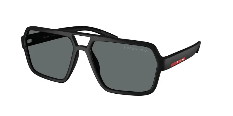 Prada Linea Rossa Occhiali da sole Uomo Nero 847626