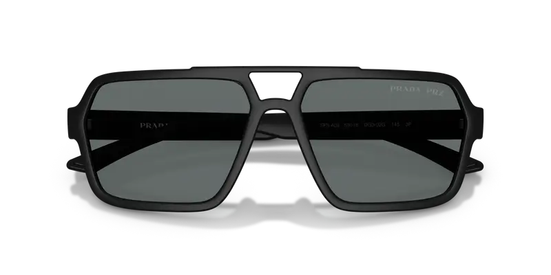 Prada Linea Rossa Occhiali da sole Uomo Grigio 847626 miniatura 2