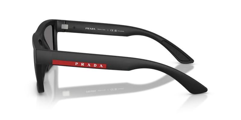 Prada Linea Rossa Occhiali da sole Uomo Grigio 847635 miniatura 3