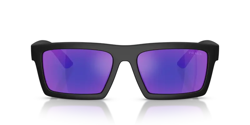 Prada Linea Rossa Occhiali da sole Uomo Blu 847637 miniatura 2