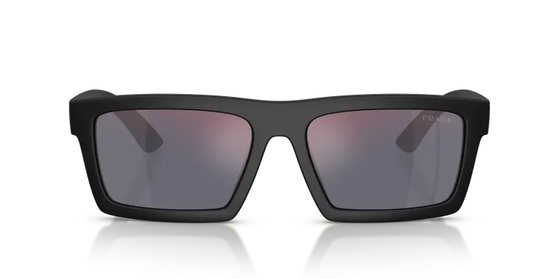 Prada Linea Rossa Occhiali da sole Uomo Grigio 847638 miniatura 2