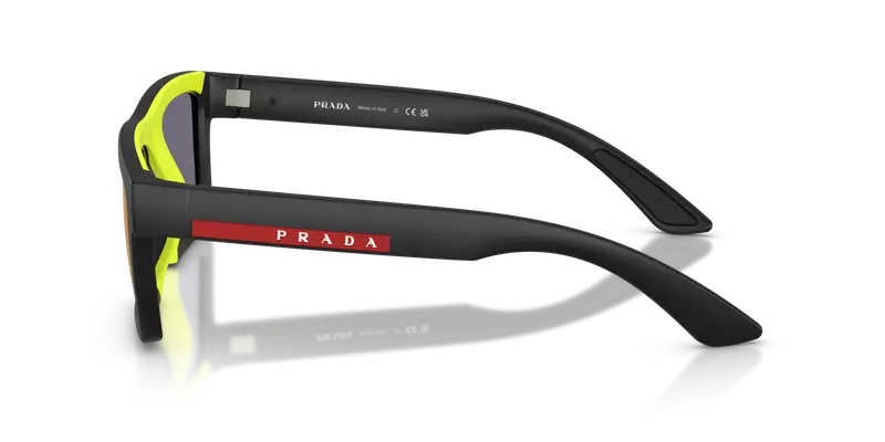 Prada Linea Rossa Occhiali da sole Uomo Grigio 847638 miniatura 3