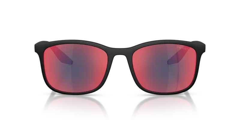 Prada Linea Rossa Occhiali da sole Uomo Grigio 847649 miniatura 2