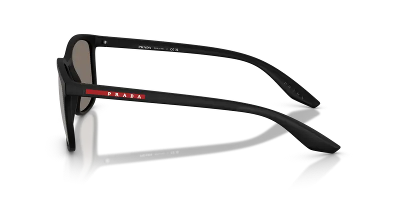 Prada Linea Rossa Occhiali da sole Uomo Grigio 847647 miniatura 3