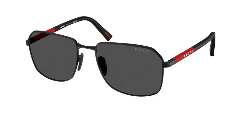 Prada Linea Rossa Occhiali da sole Uomo Nero 845049