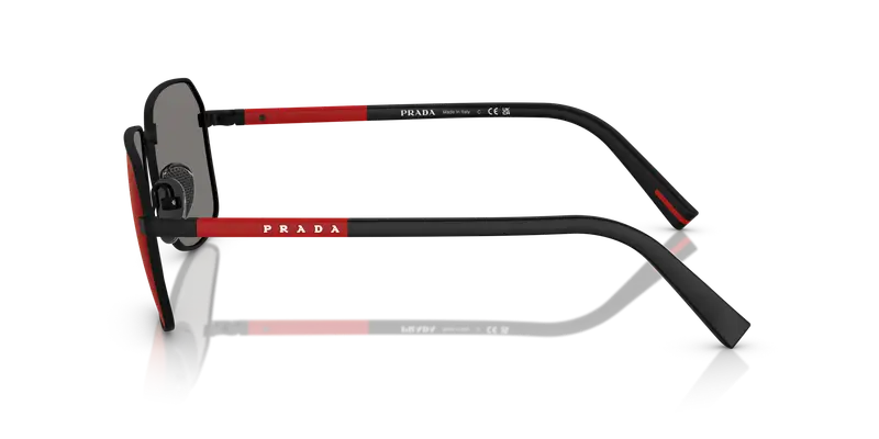 Prada Linea Rossa Occhiali da sole Uomo Grigio 845050 miniatura 3