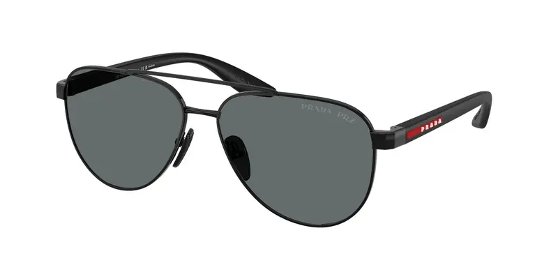 Prada Linea Rossa Occhiali da sole Uomo Nero 847651