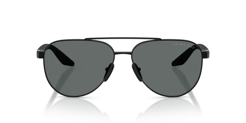 Prada Linea Rossa Occhiali da sole Uomo Grigio 847651 miniatura 2