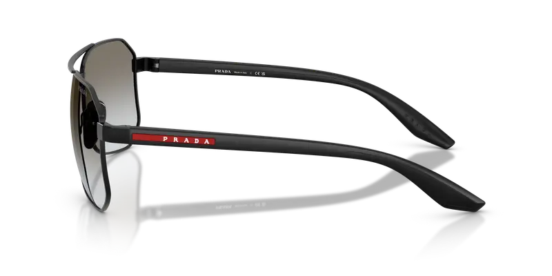 Prada Linea Rossa Occhiali da sole Uomo Grigio 847664 miniatura 3