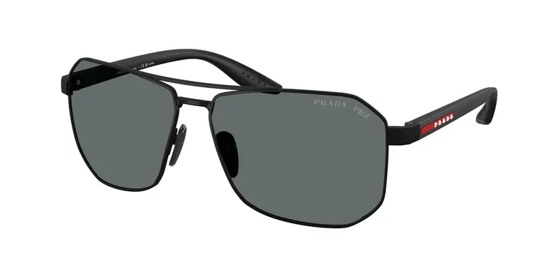 Prada Linea Rossa Occhiali da sole Uomo Nero 847663