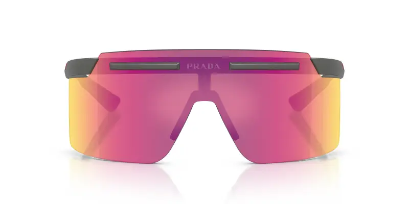 Prada Linea Rossa Occhiali da sole Uomo Grigio 3408009 miniatura 3