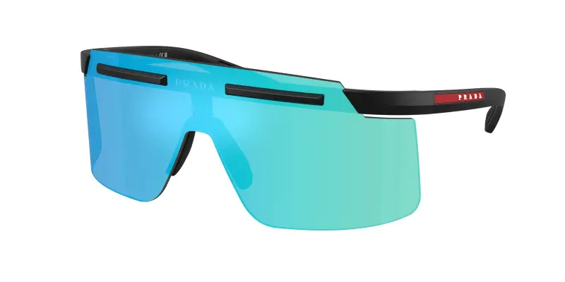 Prada Linea Rossa Occhiali da sole Uomo Verde 3377808