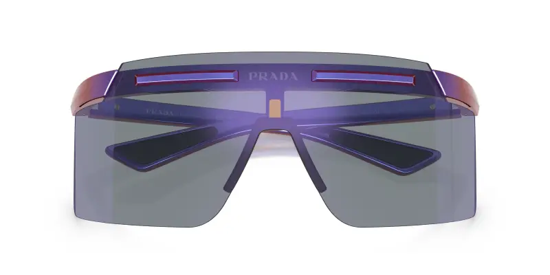 Prada Linea Rossa Occhiali da sole Uomo Blu 3425548 miniatura 2