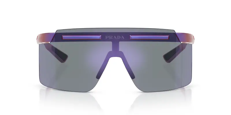Prada Linea Rossa Occhiali da sole Uomo Blu 3425548 miniatura 3
