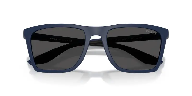 Prada Linea Rossa Occhiali da sole Uomo Blu 3377770 miniatura 2