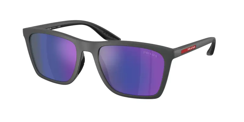 Prada Linea Rossa Occhiali da sole Uomo Grigio 3831049