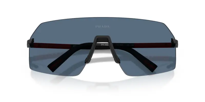 Prada Linea Rossa Occhiali da sole Uomo Blu 3377806 miniatura 2
