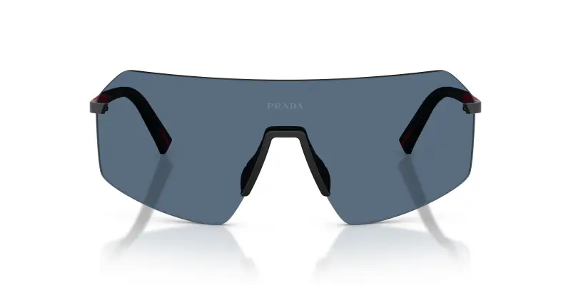 Prada Linea Rossa Occhiali da sole Uomo Blu 3377806 miniatura 3