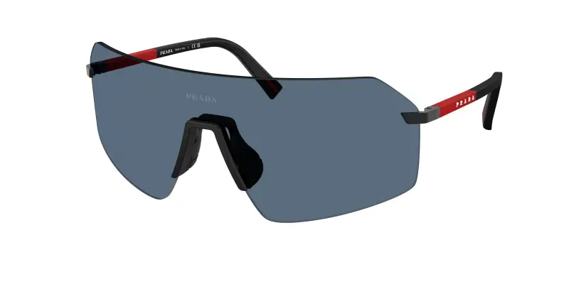 Prada Linea Rossa Occhiali da sole Uomo Nero 3377806