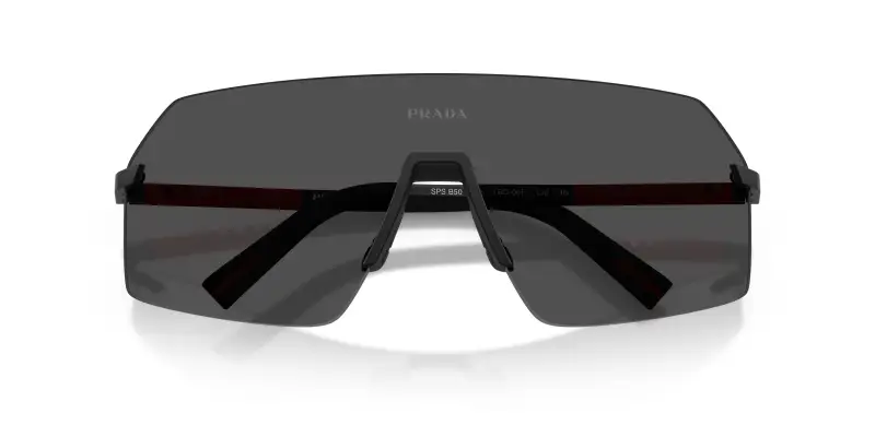 Prada Linea Rossa Occhiali da sole Uomo Grigio 3377813 miniatura 2