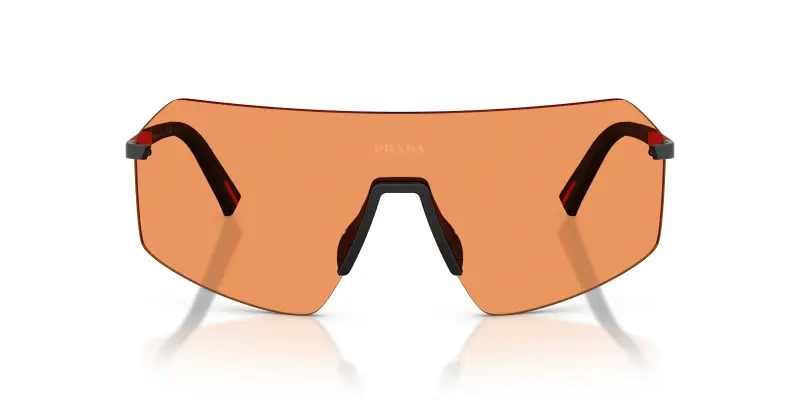 Prada Linea Rossa Occhiali da sole Uomo Arancione 3377811 miniatura 3