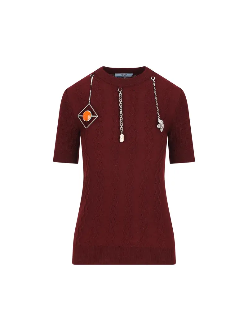 Maglia In Lana ROSSO