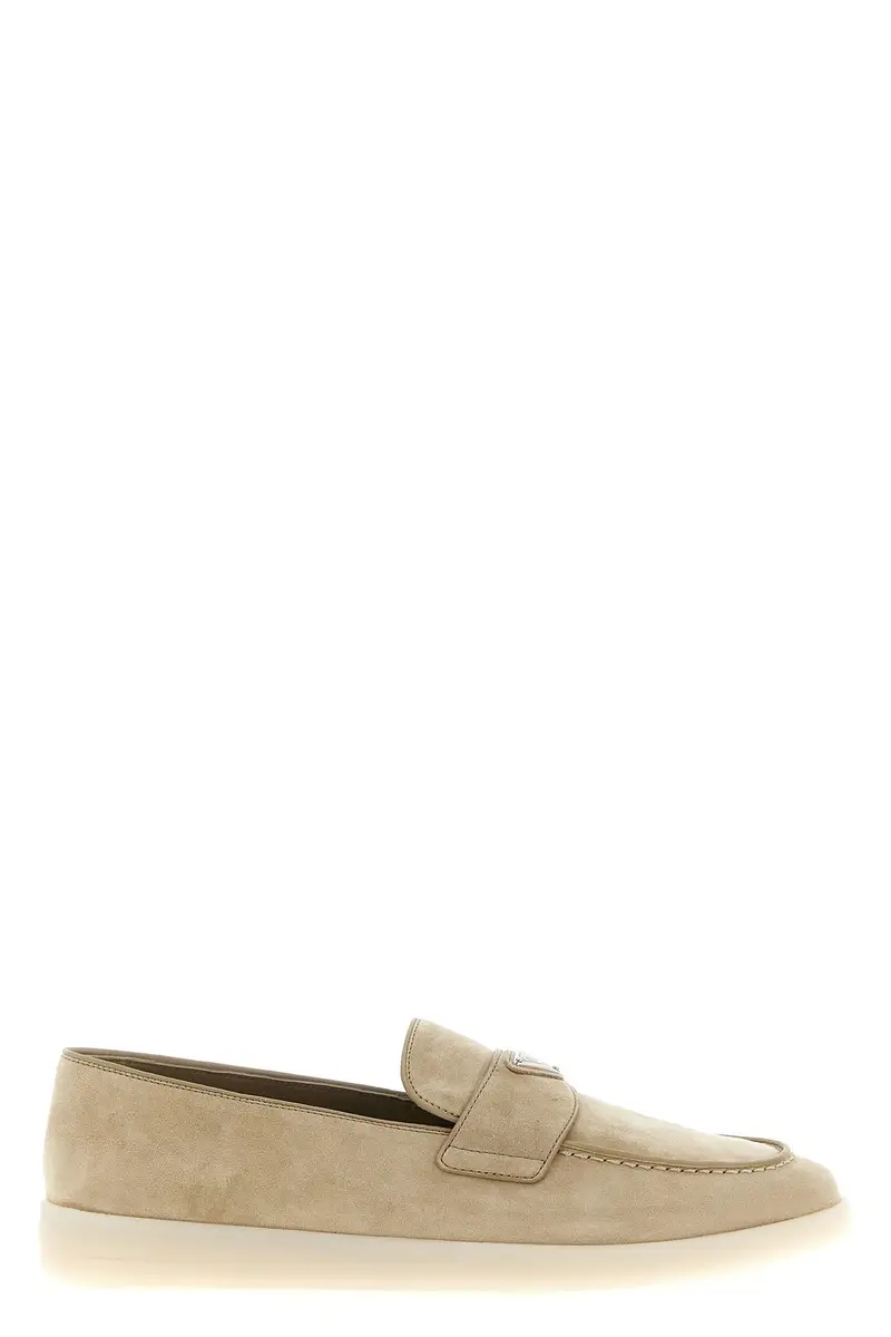 Mocassino Suede Beige