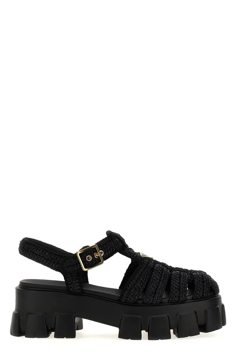 Sandalo Monolith Nero