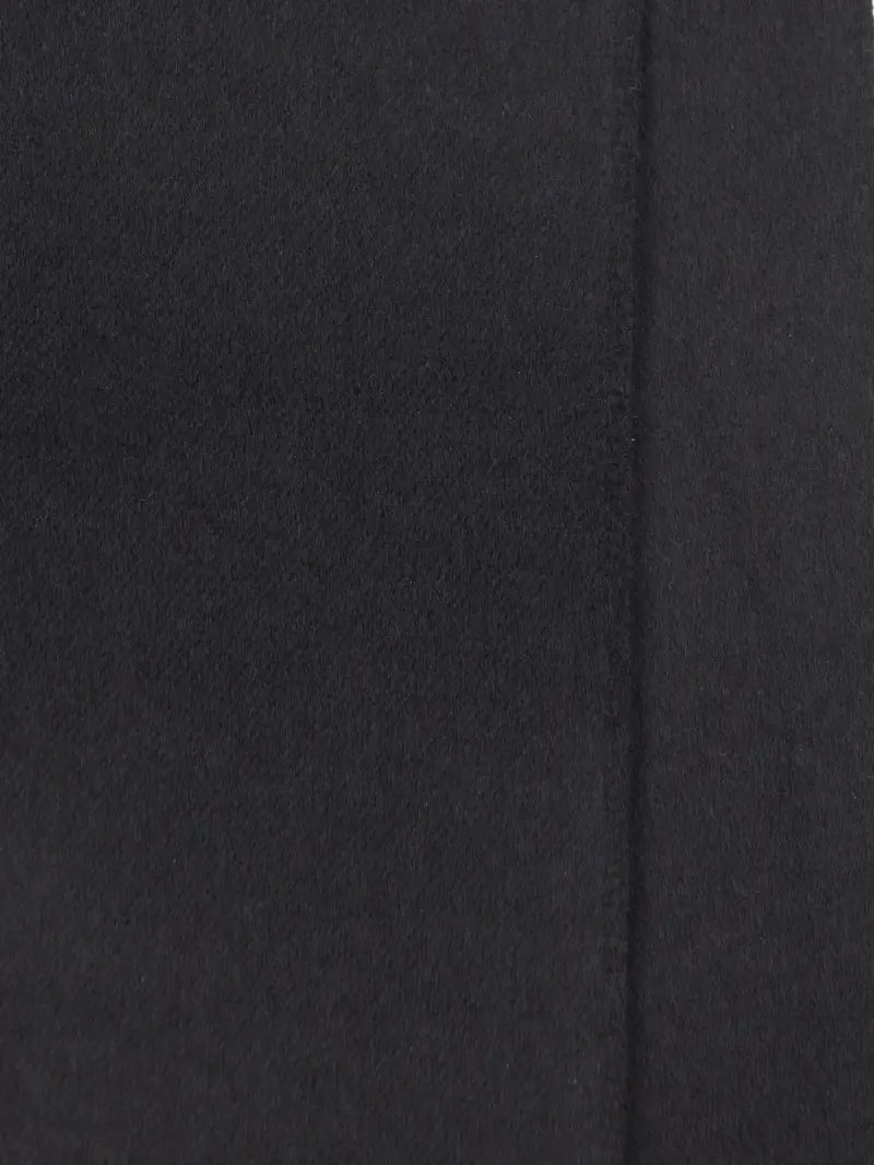 Sciarpa In Seta E Cashmere NERO miniatura 2