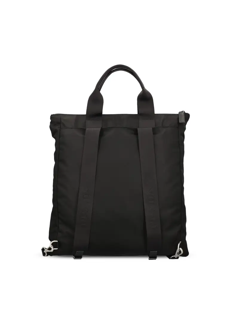 Shopping In Re-Nylon E Saffiano NERO miniatura 2