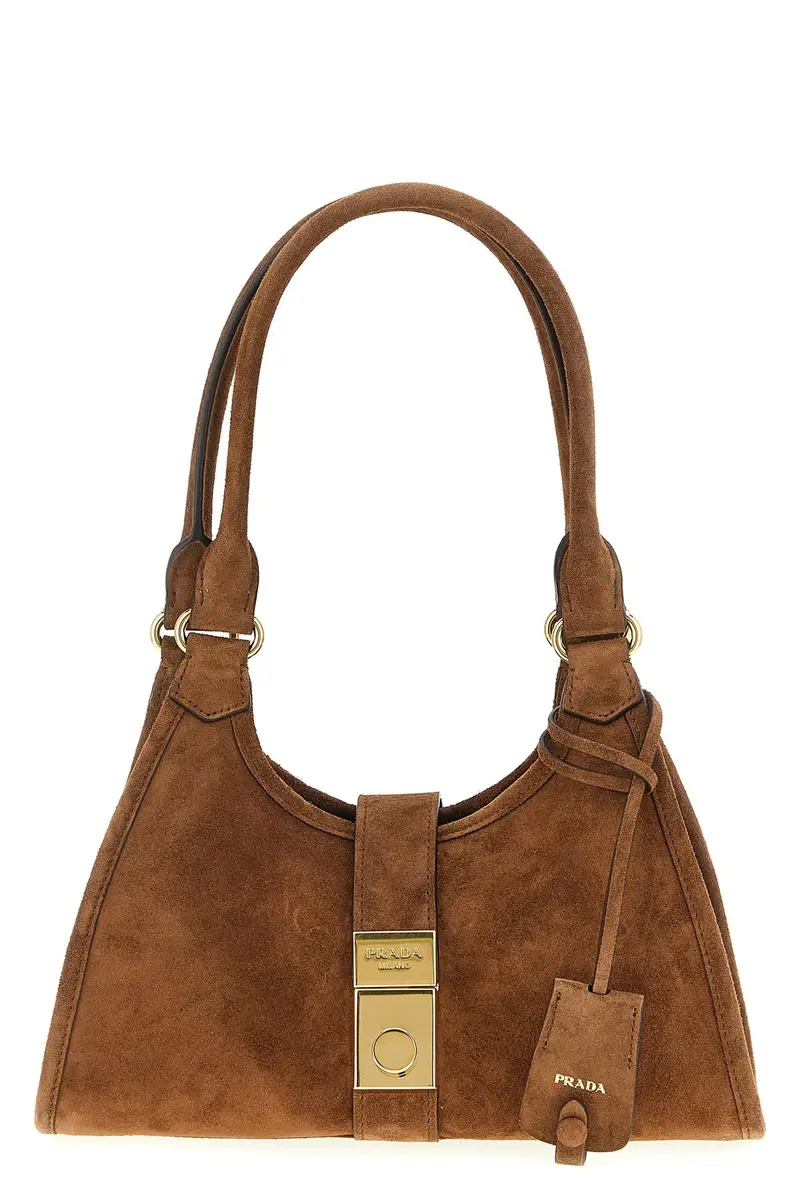 Shopping Suede Piccola Marrone