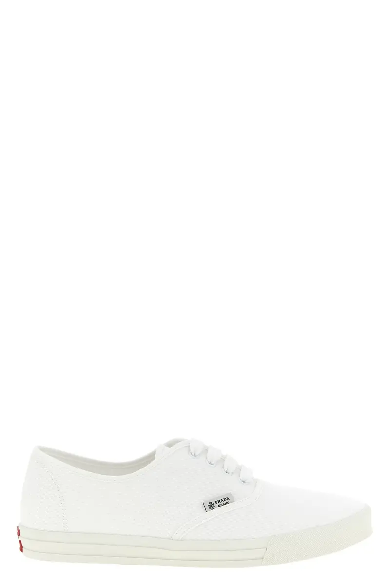 Sneaker Drill Cotone Bianco