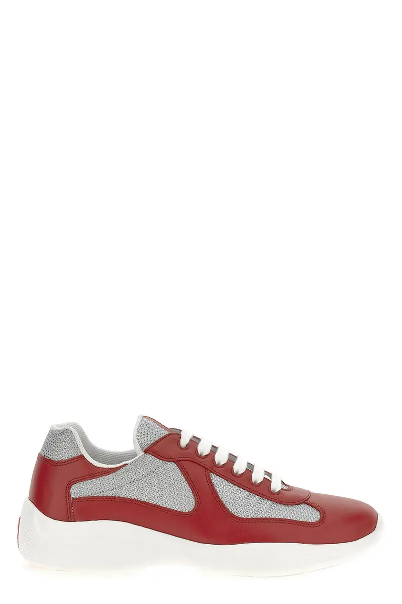 Sneaker Prada America s Cup Rosso