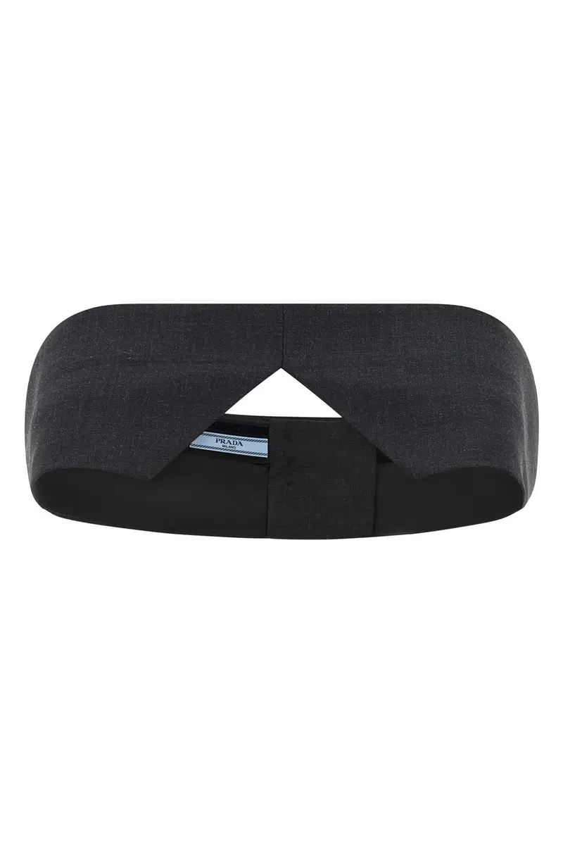 Top Fresco Di Lana Grigio