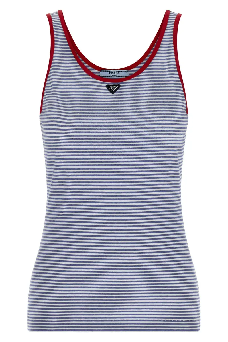 Prada Top Azzurro 4106584