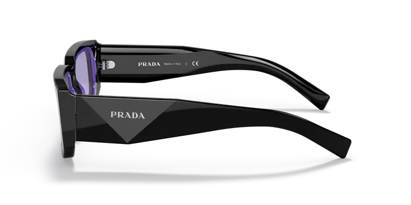 Prada Occhiali da sole Uomo Nero 855859 miniatura 3