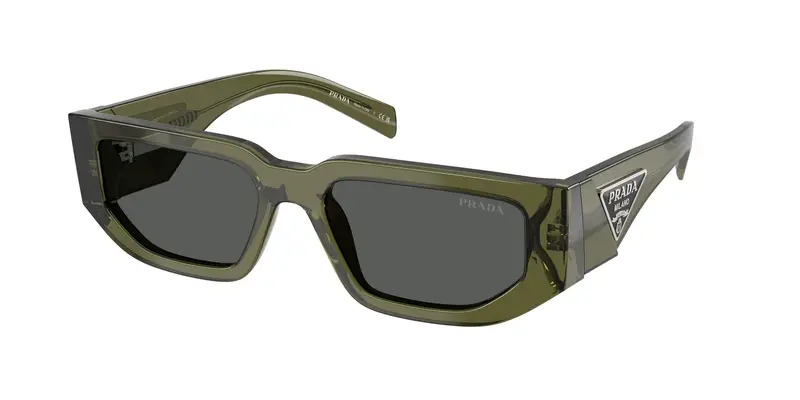 Prada Occhiali da sole Uomo Verde 845075
