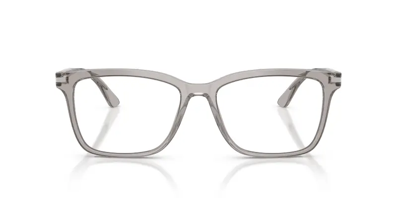 Uomo PR 14WV 10J1O1 Montature da vista Acetato Grigio Trasparente Squadrata Normale miniatura 3